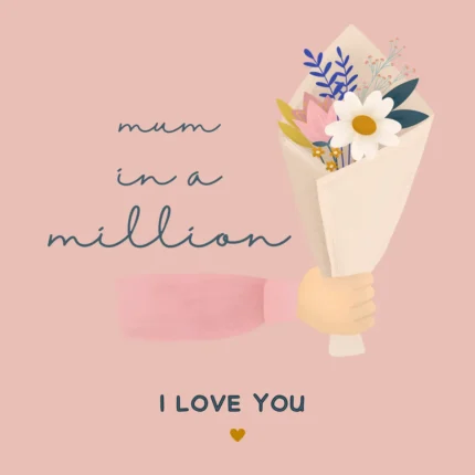 Mum in a Million Card